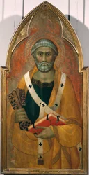 St. Peter, Tafel eines Polyptychons für das Kloster San Francesco de Colle Val d